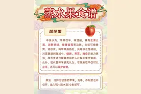 水果蒸着吃，好吃又暖胃  这份蒸水果食谱请收好图片
