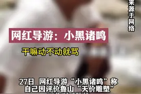 网红导游因评价“天价雕塑”被威胁 当地回应！图片
