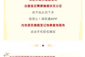 还在为婚姻证明跑断腿？闽政通APP帮你一键搞定！图片