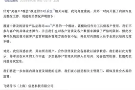 飞鸽云通信回应被3·15晚会点名：深感自责，在客户监管和服务管理方面存在不足图片