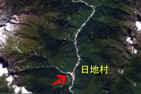 康定山洪泥石流灾害前后卫星影像公布，当地仍有18人失联图片
