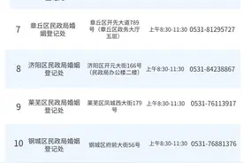 “七夕”恰逢周末，济南婚姻登记“不打烊”图片