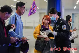 广西入境游升温 南宁机场口岸迎来入境外国人旅游热潮图片