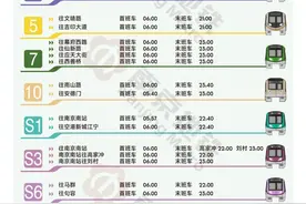 南京地铁发布最新运营时间！图片