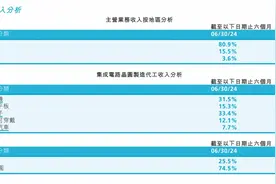 V观财报｜中芯国际上半年净利同比降62.7%图片
