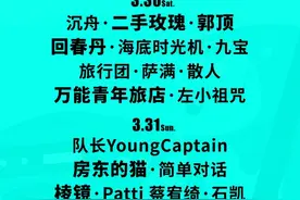 音乐节刚刚官宣图片