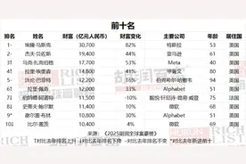 2025胡润全球富豪榜发布：张一鸣成中国首富，DeepSeek梁文锋首次上榜图片