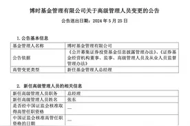 万亿公募博时基金总经理人选尘埃落定，招行老将张东出任图片