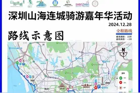 穿越宝安至福田，深圳西部滨海骑行道50公里全线贯通图片
