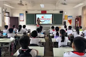 湛江雷州调风镇：开展禁毒主题班会，护航青少年健康成长图片