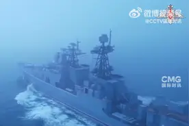 俄太平洋舰队编队在日本海和鄂霍次克海进行实战演练图片