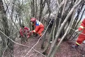 3名重庆游客前往四川华蓥高兴镇霍比特环线爬山迷路被困，消防紧急救援图片