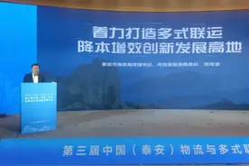打造降本增效创新发展高地，多式联运缘何选择泰安？图片