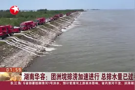 湖南华容：团洲垸排涝加速进行 总排水量已过半视频封面