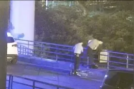小伙因感情纠纷凌晨跳河寻短见 北京海淀民警争分夺秒将人救出图片