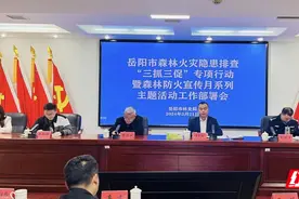 岳阳市林业局：全面动员 主动出击 坚决守牢森林防火安全底线图片