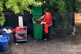 成都通报餐馆店员从垃圾桶捞“地沟油”，废弃油脂回收绝对“油”不得乱来图片