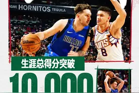 24岁东契奇成NBA“万分先生”，现役最快+历史第六年轻图片