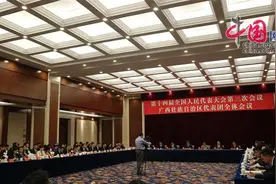 广西代表团代表热议中国—东盟命运共同体建设图片