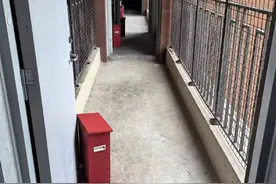 常闭式防火门常开 绿地国科兰亭郡物业被责令立即整改图片