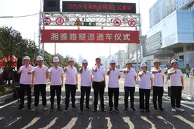 湖南直径最大盾构隧道全线通车图片