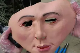 小心！有人戴着“人皮面具”作案！图片