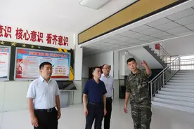 商河县总工会联合济南能源集团工会慰问武警商河中队 共庆八一建军节图片