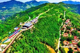 潍坊临朐嵩山：“齐鲁天路”上的“醉美风景”图片