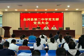 白河县第二中学“135”党建工作法赋能学校高质量发展图片