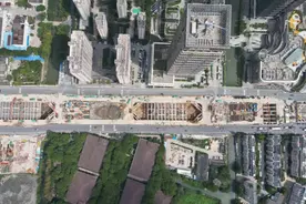 上海示范区线建设“不打烊”，青浦新城站进入基坑开挖施工黄金期图片