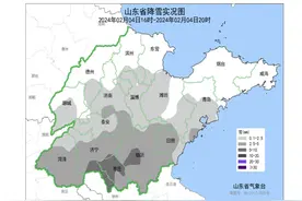 山东多地迎来“立春雪”，最大积雪深度已达11厘米图片