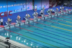 全国游泳春季锦标赛，孙杨摘男子400米自由泳银牌图片
