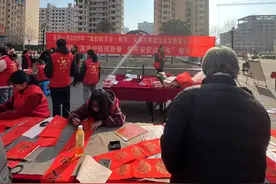 法治护航迎新春  济源承留镇开展法治宣传教育活动图片