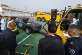秋末岗位砺精兵，“浙”里高速施救队伍掀起冬训热潮图片