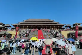 中秋国庆8天长假，旅游第三方平台上灵隐寺依旧是“顶流”图片