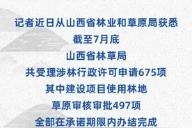 山西省持续提高林草审批质效图片