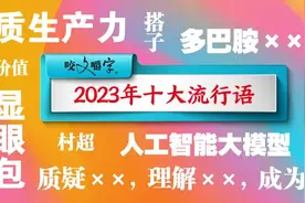 2023年十大流行语发布，您最常用哪些？图片
