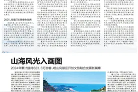 山海风光入画图！去年累计接待623.3万游客，崂山风景区开创文旅融合发展新篇章图片