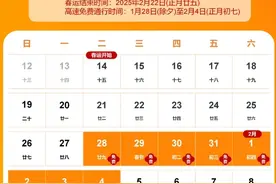 2025年春运福建省高速公路交通安全出行提示图片