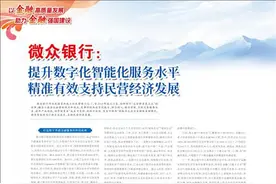 微众银行：提升数字化智能化服务水平  精准有效支持民营经济发展图片