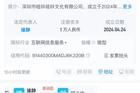 百度前副总裁璩静离职前注册新企业？前助理邹少欢成合伙人图片