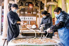 手工麦芽糖传承甜蜜图片
