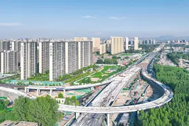 立交桥工程主体箱梁施工已完成图片