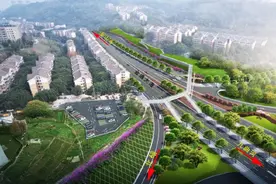 连接礼嘉、蔡家等片区！渝武高速进度条刷新！图片