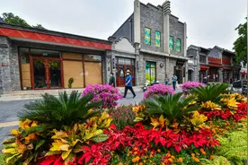 141万块老砖留住居民记忆，崇雍大街旧貌换新颜图片