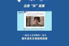法律“玲”距离｜《逃出大英博物馆》爆火 海外流失文物如何回国？图片
