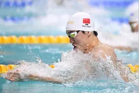 游泳全锦赛：孙佳俊、唐钱婷再破亚洲纪录图片