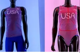 美国奥运参赛服被批“性别歧视”图片
