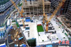 北京朝阳区CBD核心区迎国际金融新地标图片