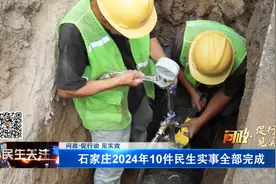 问政·促行动 见实效｜石家庄2024年10件民生实事全部完成图片